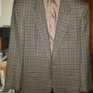 Balenciaga Plaid Sport Coat